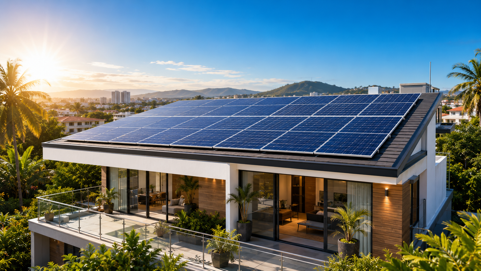 Konax Energy rooftop solar installation